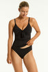 Sea Level Essentials Edit Tie Front DD/E Tankini